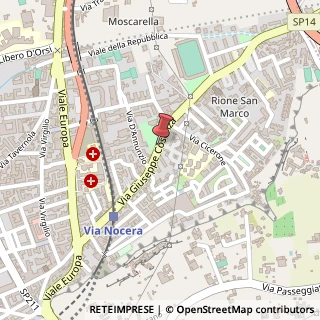 Mappa Via cosenza giuseppe 92, 80053 Castellammare di Stabia, Napoli (Campania)