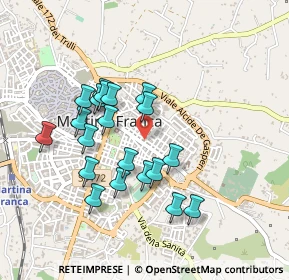 Mappa Via Decio Raggi, 74015 Martina Franca TA, Italia (0.4395)