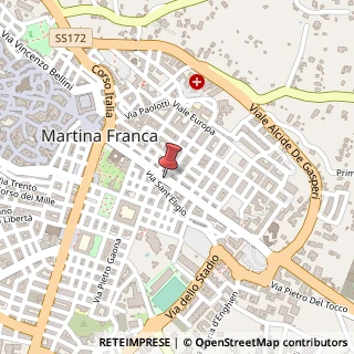 Mappa Corso messapia 87, 74015 Martina Franca, Taranto (Puglia)