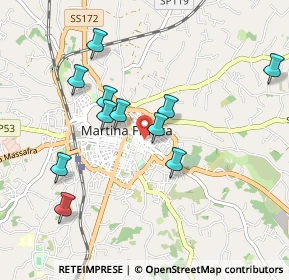 Mappa Via Decio Raggi, 74015 Martina Franca TA, Italia (0.97091)