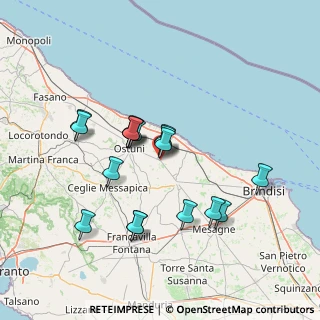 Mappa Via Vittorio Veneto, 72012 Carovigno BR, Italia (13.84941)