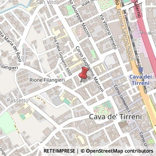 Mappa Via Martiri della Libertà, 2, 84013 Cava de' Tirreni, Salerno (Campania)