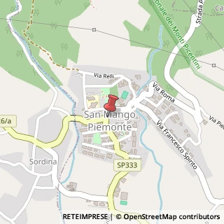 Mappa Via F. Spirito, 49, 84090 San Mango Piemonte, Salerno (Campania)