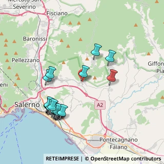 Mappa Via F. Spirito, 84090 San Mango Piemonte SA, Italia (4.586)