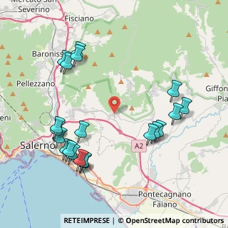 Mappa Via F. Spirito, 84090 San Mango Piemonte SA, Italia (5.055)