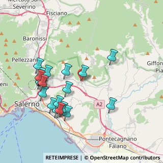 Mappa Via F. Spirito, 84090 San Mango Piemonte SA, Italia (4.347)