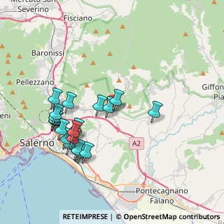 Mappa Via F. Spirito, 84090 San Mango Piemonte SA, Italia (4.178)