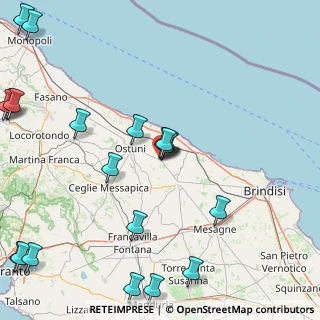 Mappa SS 16 Adriatica, 72012 Carovigno BR (25.137)