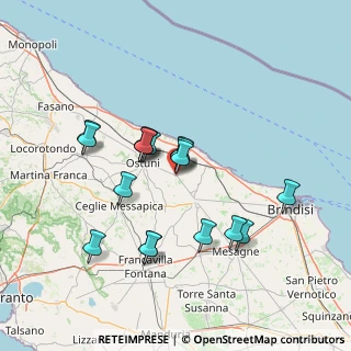 Mappa Via Tommaso Fiore, 72012 Carovigno BR, Italia (13.82118)