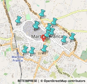 Mappa Via Paisiello, 74015 Martina Franca TA, Italia (0.41615)