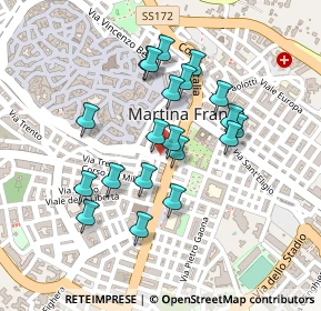 Mappa Via Paisiello, 74015 Martina Franca TA, Italia (0.2095)