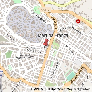 Mappa Vico III Trieste, 3, 74015 Martina Franca, Taranto (Puglia)