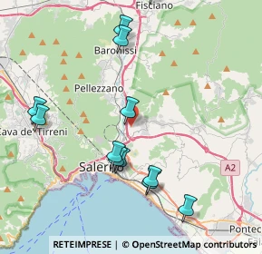 Mappa Salita S. Giovanni Battista, 84135 Salerno SA, Italia (4.68833)