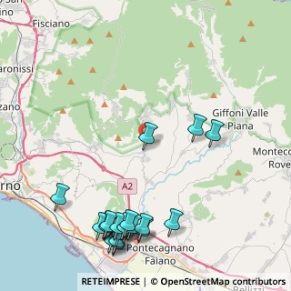 Mappa Via Pezzano, 84099 San Cipriano Picentino SA, Italia (5.9985)