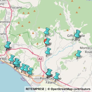 Mappa Via Pezzano, 84099 San Cipriano Picentino SA, Italia (6.3295)