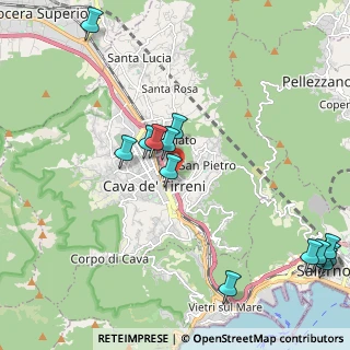 Mappa Via di Benedetto Oreste, 84013 Cava De' Tirreni SA, Italia (2.74538)
