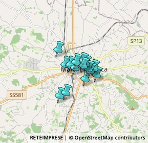 Mappa Via Leopoldo Cicero, 74015 Martina Franca TA, Italia (0.81313)