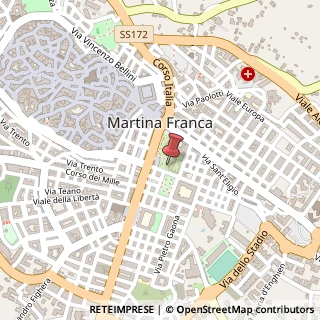 Mappa Villa Comunale, 74015 Martina Franca, Taranto (Puglia)