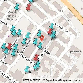 Mappa Via Tenente Ippolito, 74015 Martina Franca TA, Italia (0.06667)