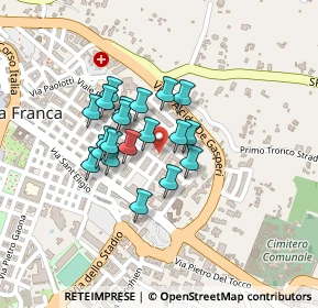 Mappa Via Tenente Ippolito, 74015 Martina Franca TA, Italia (0.1625)