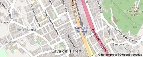 Mappa Cava de’ Tirreni