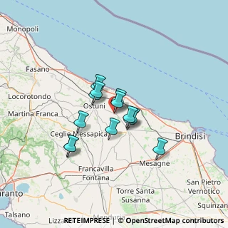 Mappa Via D.Alighieri, 72012 Carovigno BR, Italia (9.89154)