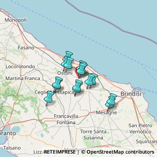 Mappa Via Luigi Capuana, 72012 Carovigno BR, Italia (9.58467)