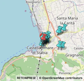 Mappa Via Ugo Cafiero, 80053 Castellammare di Stabia NA, Italia (0.78)