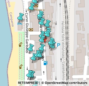 Mappa Via Ugo Cafiero, 80053 Castellammare di Stabia NA, Italia (0.05926)