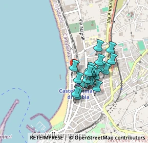 Mappa Via Ugo Cafiero, 80053 Castellammare di Stabia NA, Italia (0.3375)