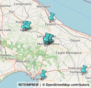 Mappa Strada Santantuono, 74015 Martina Franca TA, Italia (11.82083)