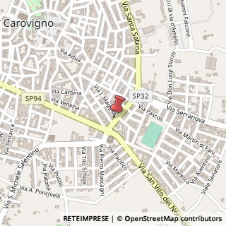 Mappa Via Santa Sabina, 9, 72012 Carovigno, Brindisi (Puglia)