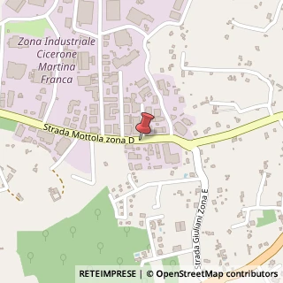 Mappa Zona Industriale S., 74015 Martina Franca, Taranto (Puglia)