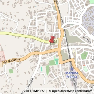 Mappa Via Dei Caduti I, 74015 Martina Franca, Taranto (Puglia)