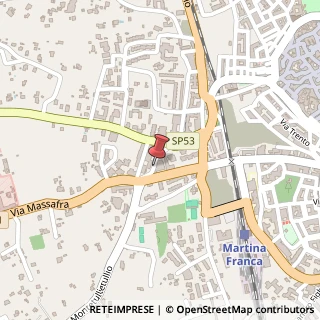 Mappa Via dei Caduti in Russia, 18, 74015 Martina Franca, Taranto (Puglia)
