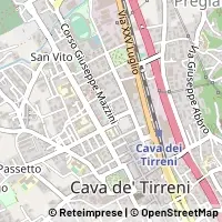 Hartă Cava de' Tirreni