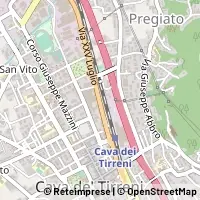 Karte Cava de' Tirreni