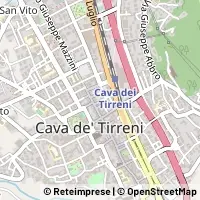 Karte Cava de' Tirreni