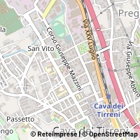 Karte Cava de' Tirreni