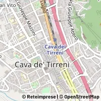 Térkép Cava de' Tirreni