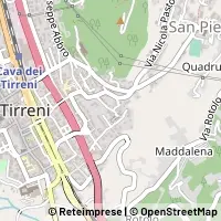 Karte Cava de' Tirreni
