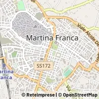 Mapa Martina Franca