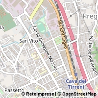 Karte Cava de' Tirreni