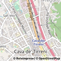 Karte Cava de' Tirreni