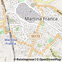 Kaart Martina Franca