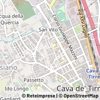 Map Cava de' Tirreni
