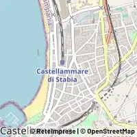 Mapa Castellammare di Stabia