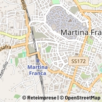 Mapa Martina Franca