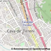 Mapa Cava de' Tirreni