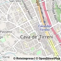 Map Cava de' Tirreni